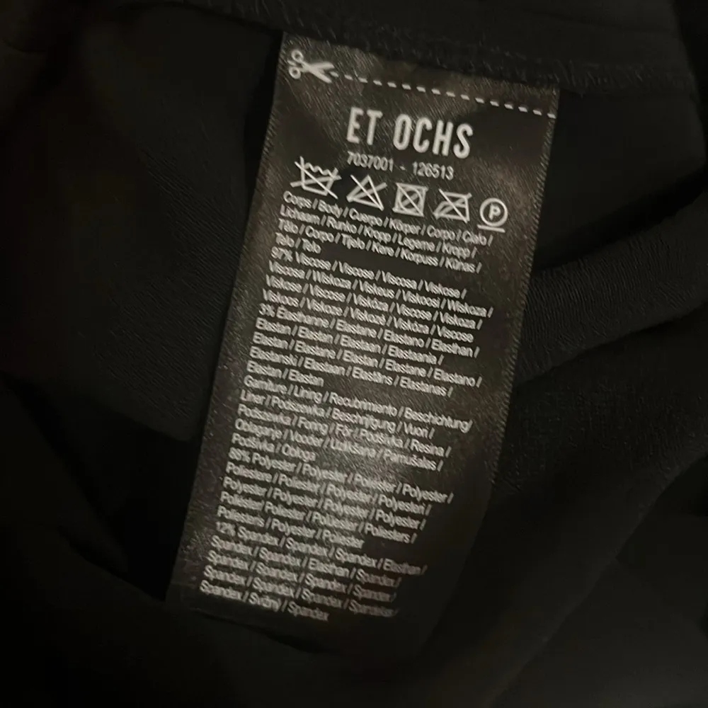 Et Ochs Adrian Fit and Flare Pants in Black, Size 4 New w/Tag, Retail $795 Black - Image 7