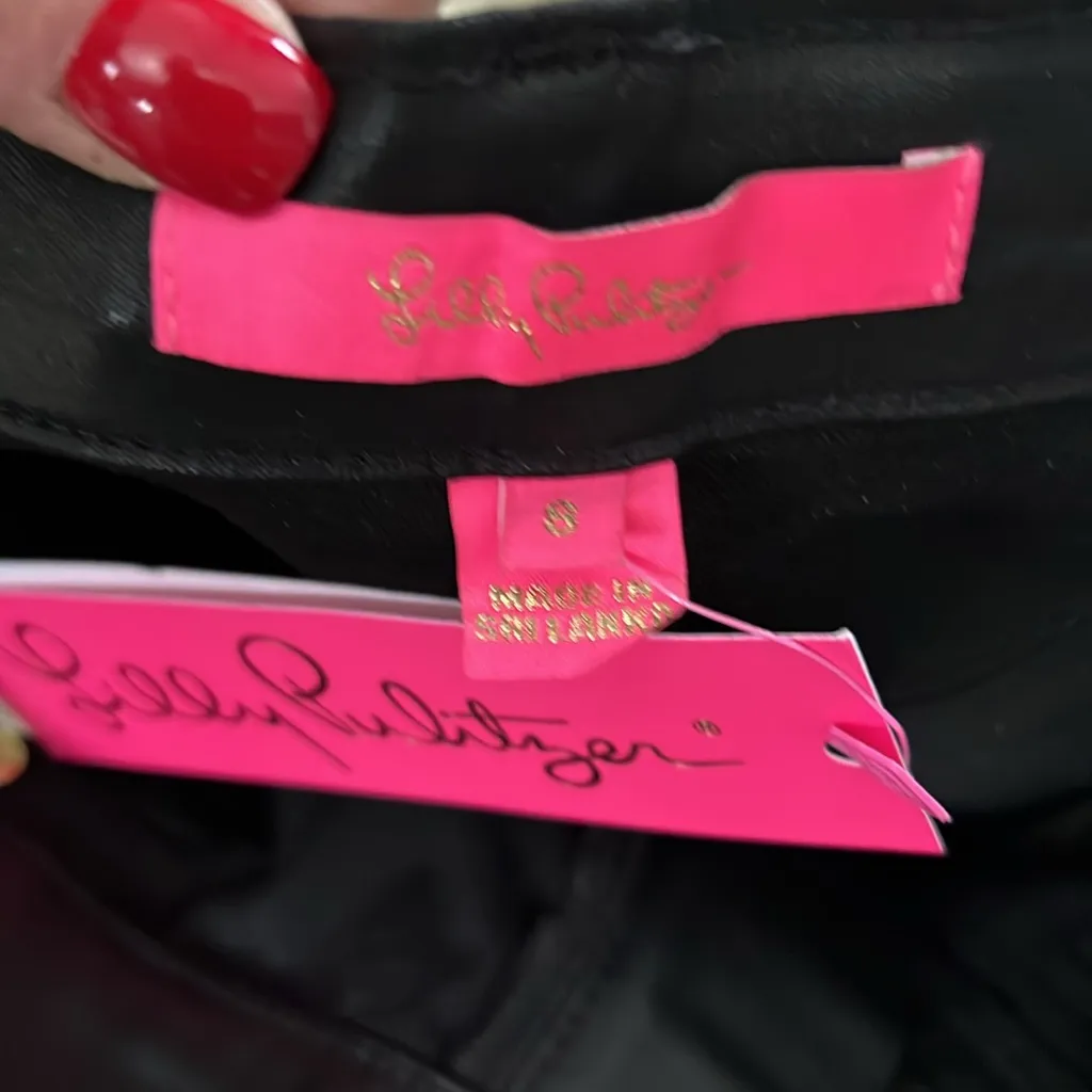 Lilly Pulitzer 🖤Eagan high rise stretch size 8 - Image 3