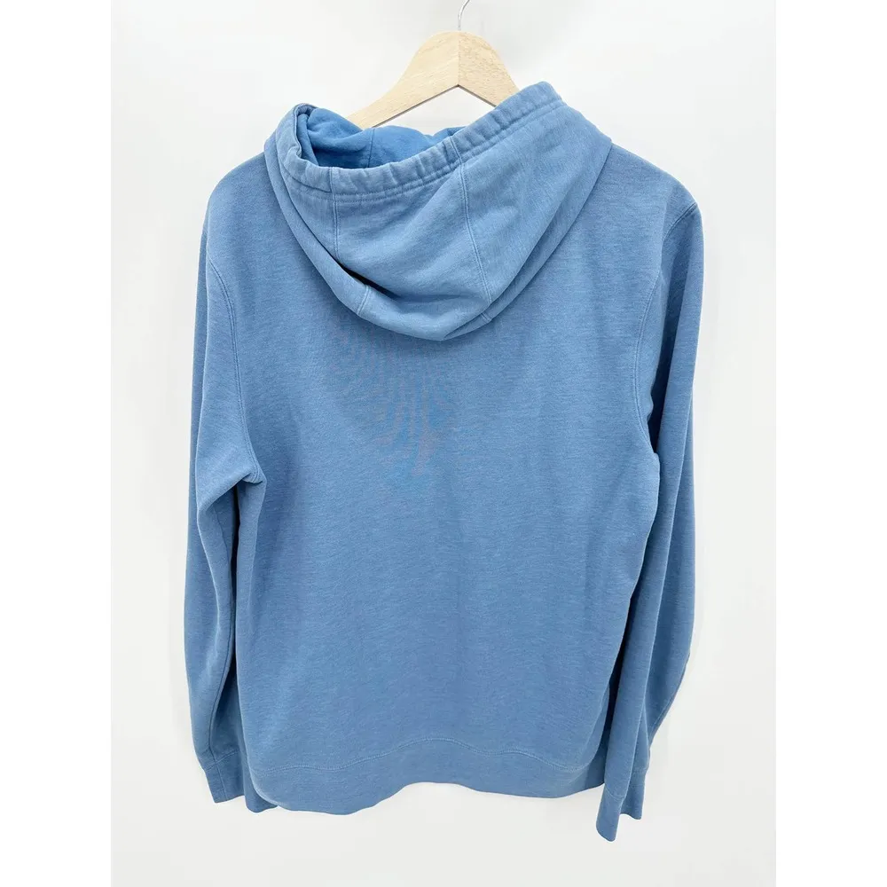 Marmot Coastal Getaway Blue Logo Pullover Hoodie Women's Size Medium M - Image 2