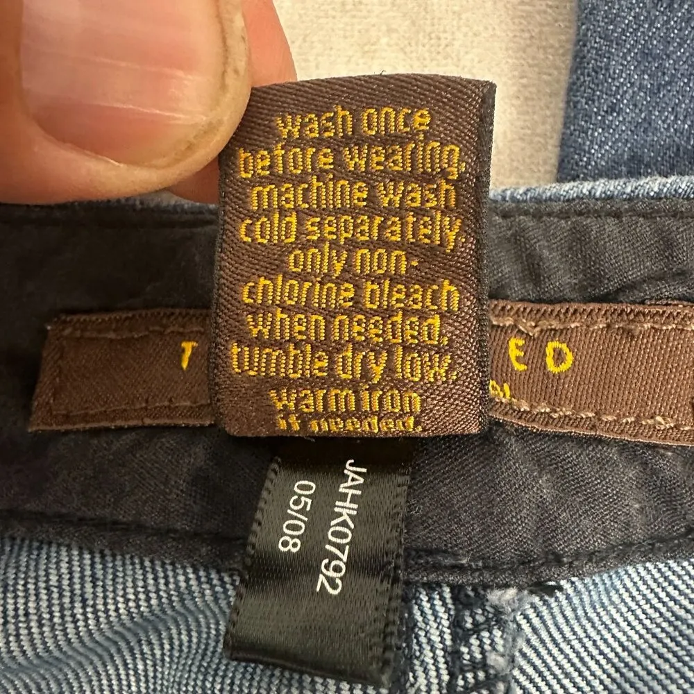 The Limited  Womens Bootcut Denim Pants Size 8 - Image 4