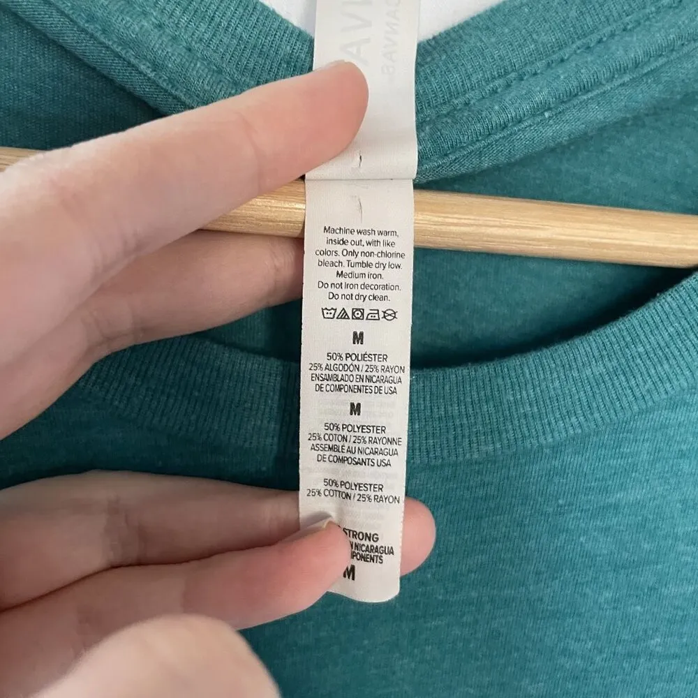 Renew Moody Bible Institute turquoise staff short sleeved t - Image 4