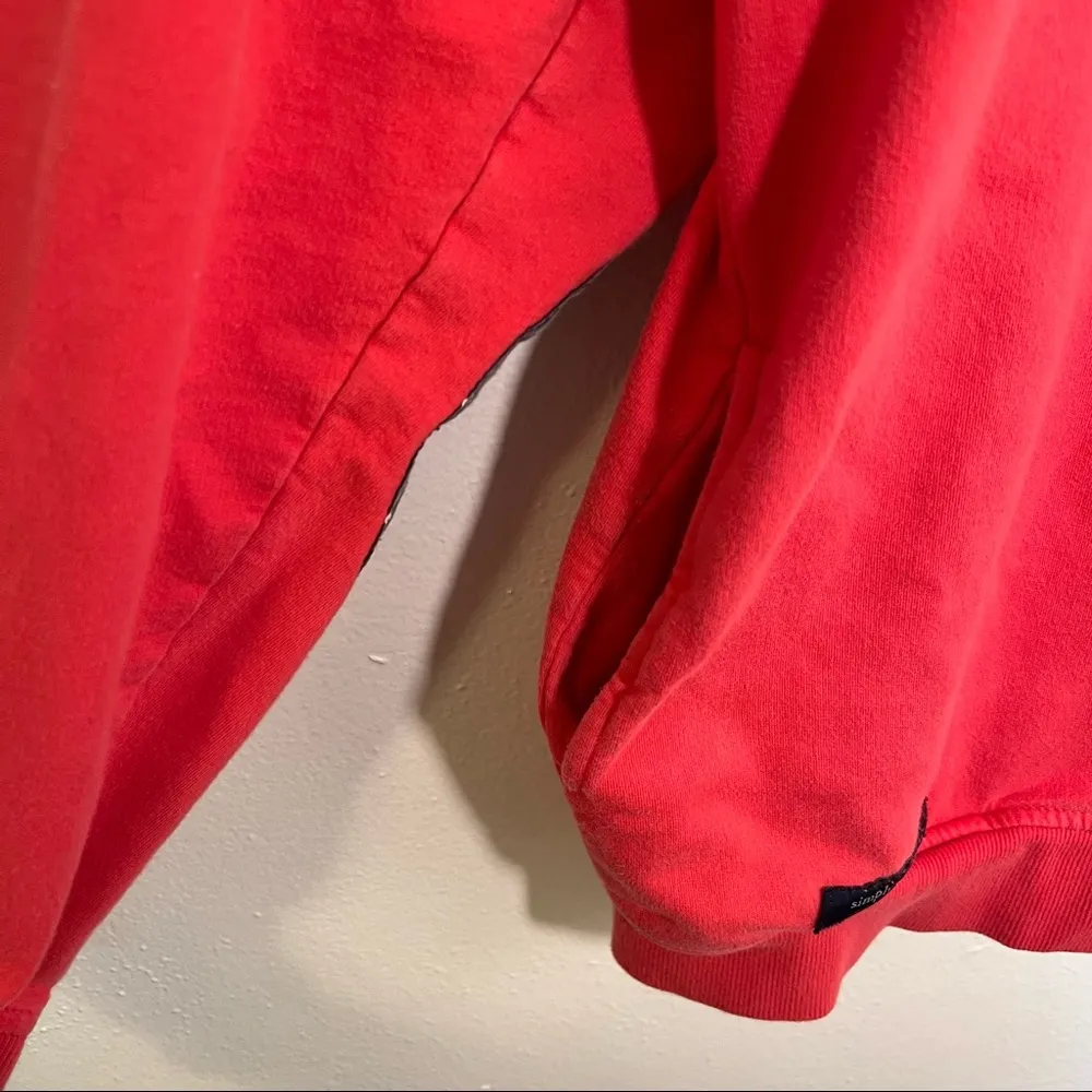 Simply Southern Quarter Zip Pullover Coral Anchors - Image 6