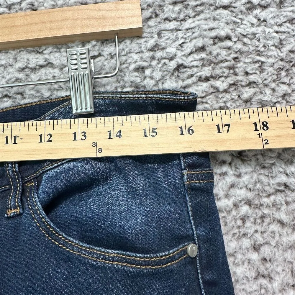 Anthropologie Pilcro Women's Size 31 Dark Blue Skinny Stretch Jeans, 27‎ Inseam - Image 6