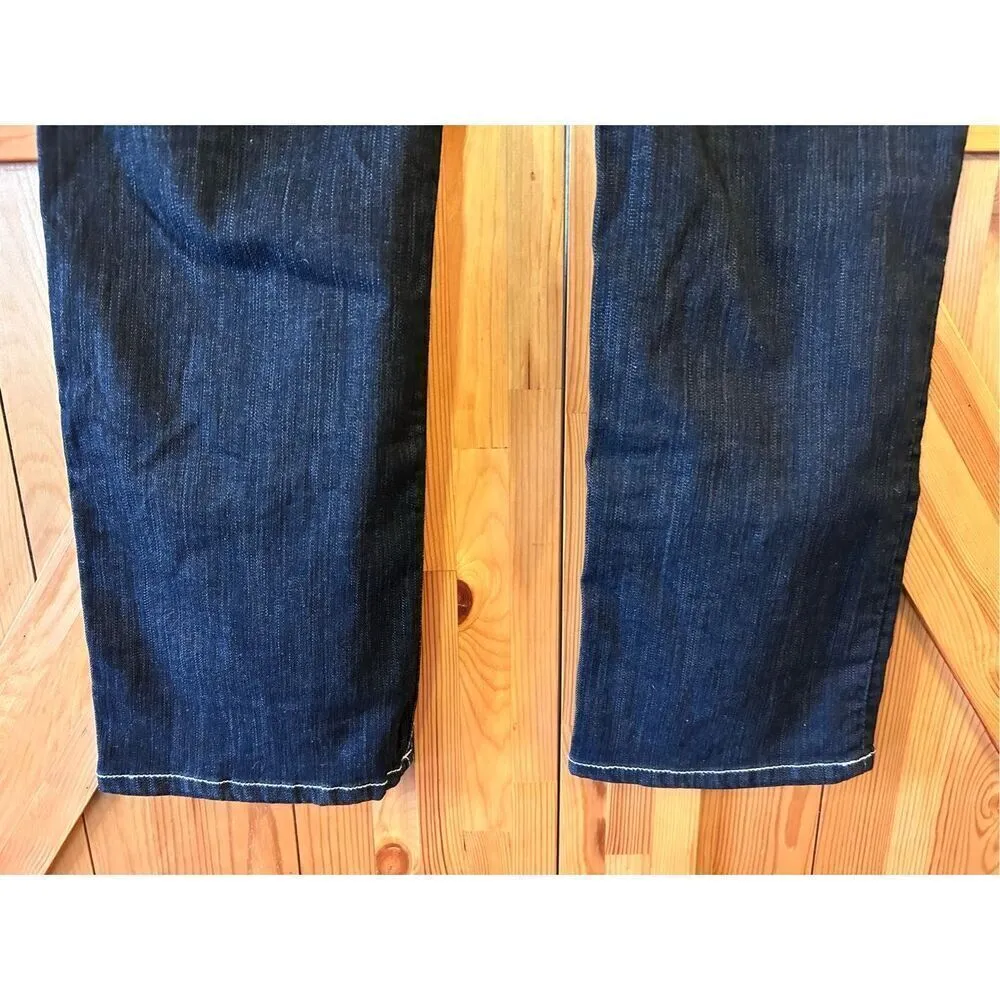 Coogi Jeans Womens Size 15/16 Black White Leopard Print Low Rise Stretch (4715) - Image 6