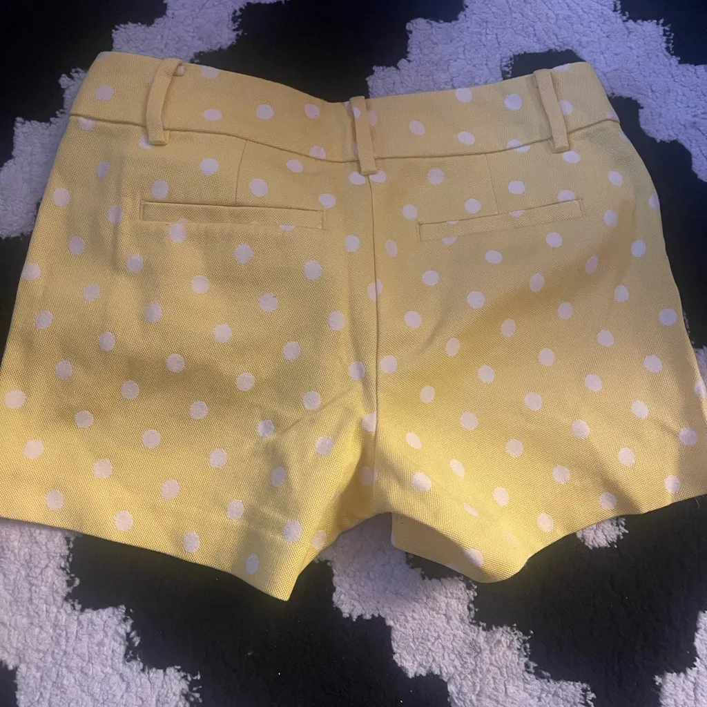 Ann Taylor Yellow High Waist Shorts - Image 5