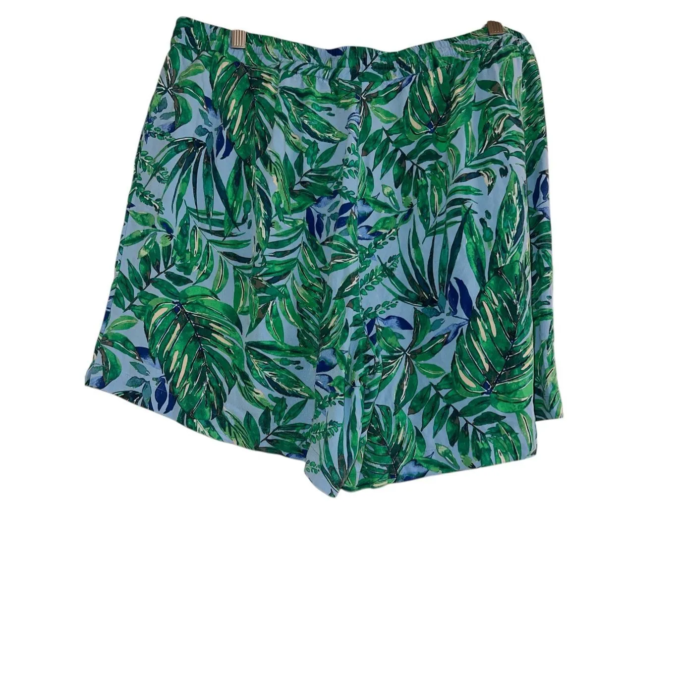 ✨J.Jill Tasseled Drawstring Tropical Pull - Image 7