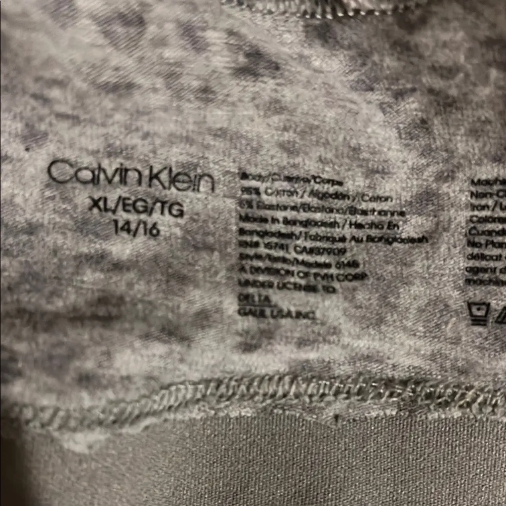 Calvin Klein Gray Leopard Print Bralette - Image 4