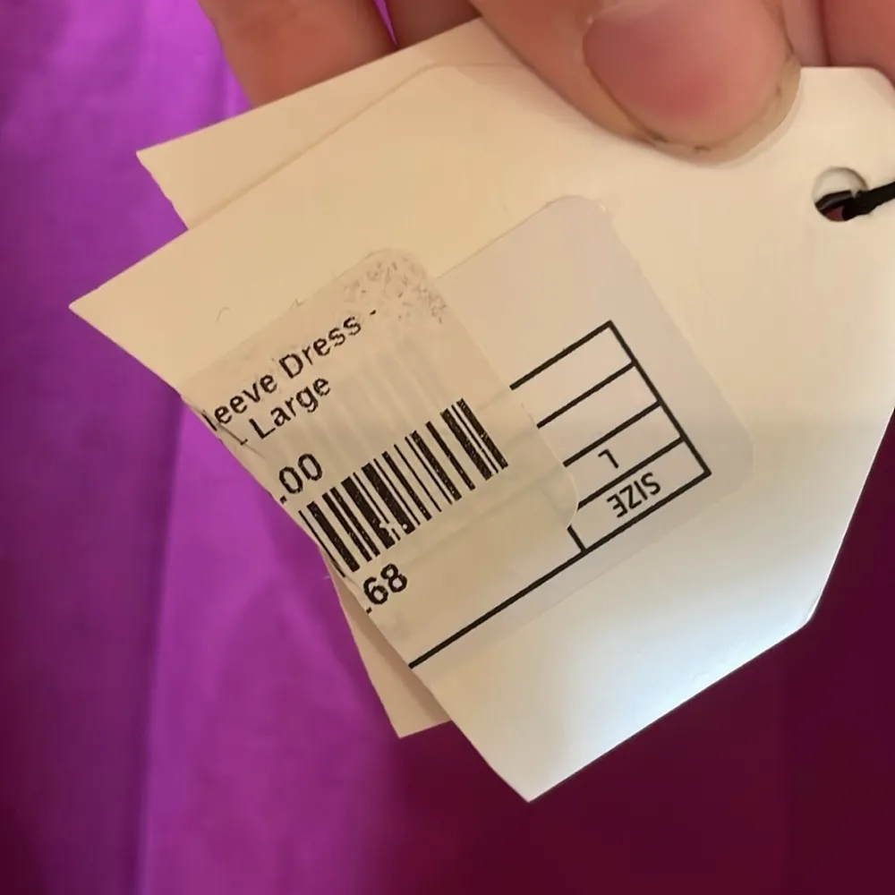 Womens New English Factory Puff Sleeve Mini Dress - Image 6