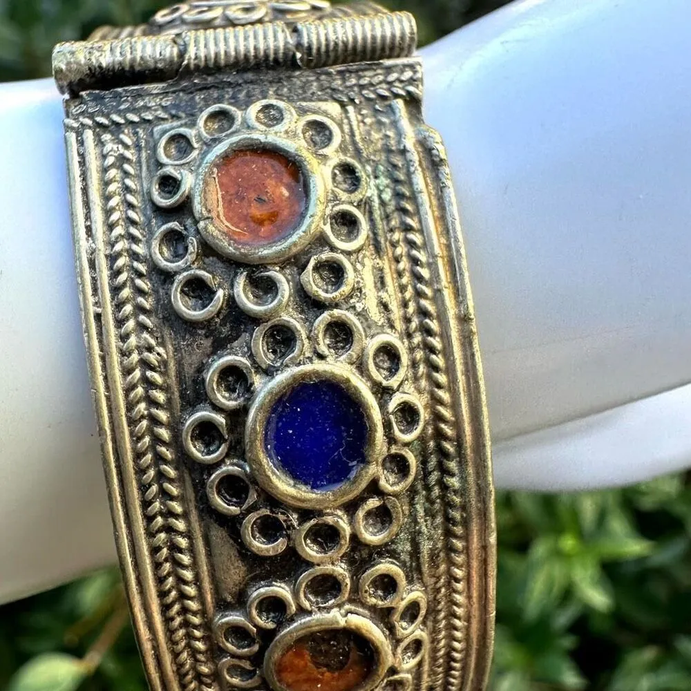 antique kabyle berber ethnic tribal bracelet - Image 2