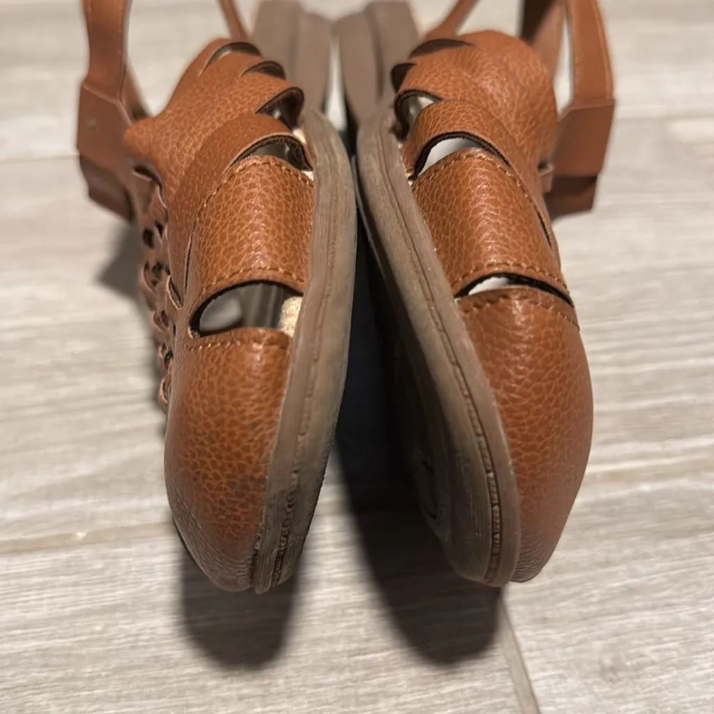 Baretraps  Brown Beckham‎ Slingback Sandals Size 10W - Image 10