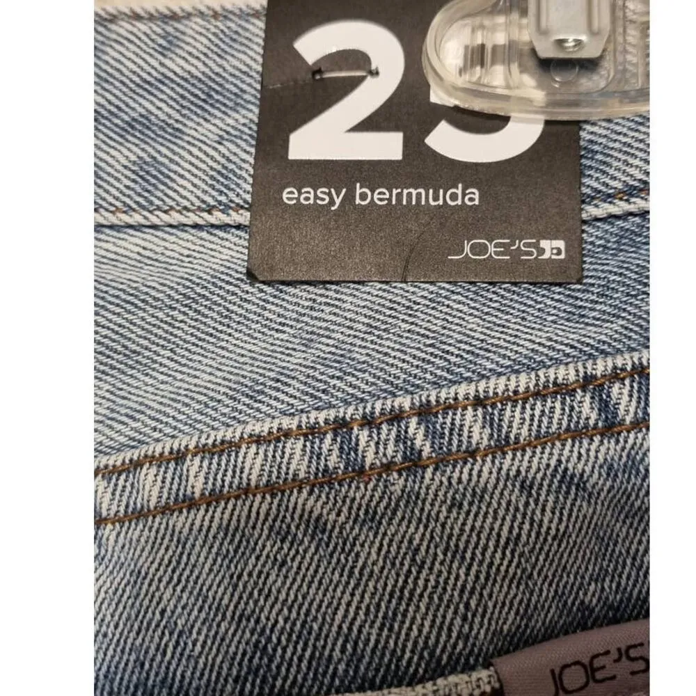 Joe's Cut Off Bermuda Shorts Winkler Blue Size 25 NEW - Image 8