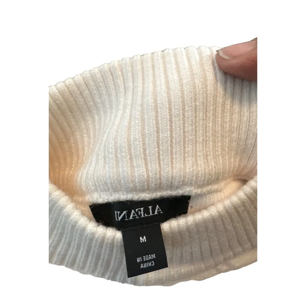 Alfani Size Med Turtleneck Rayon Polyester Nylon Pull Over Sweater - Image 6