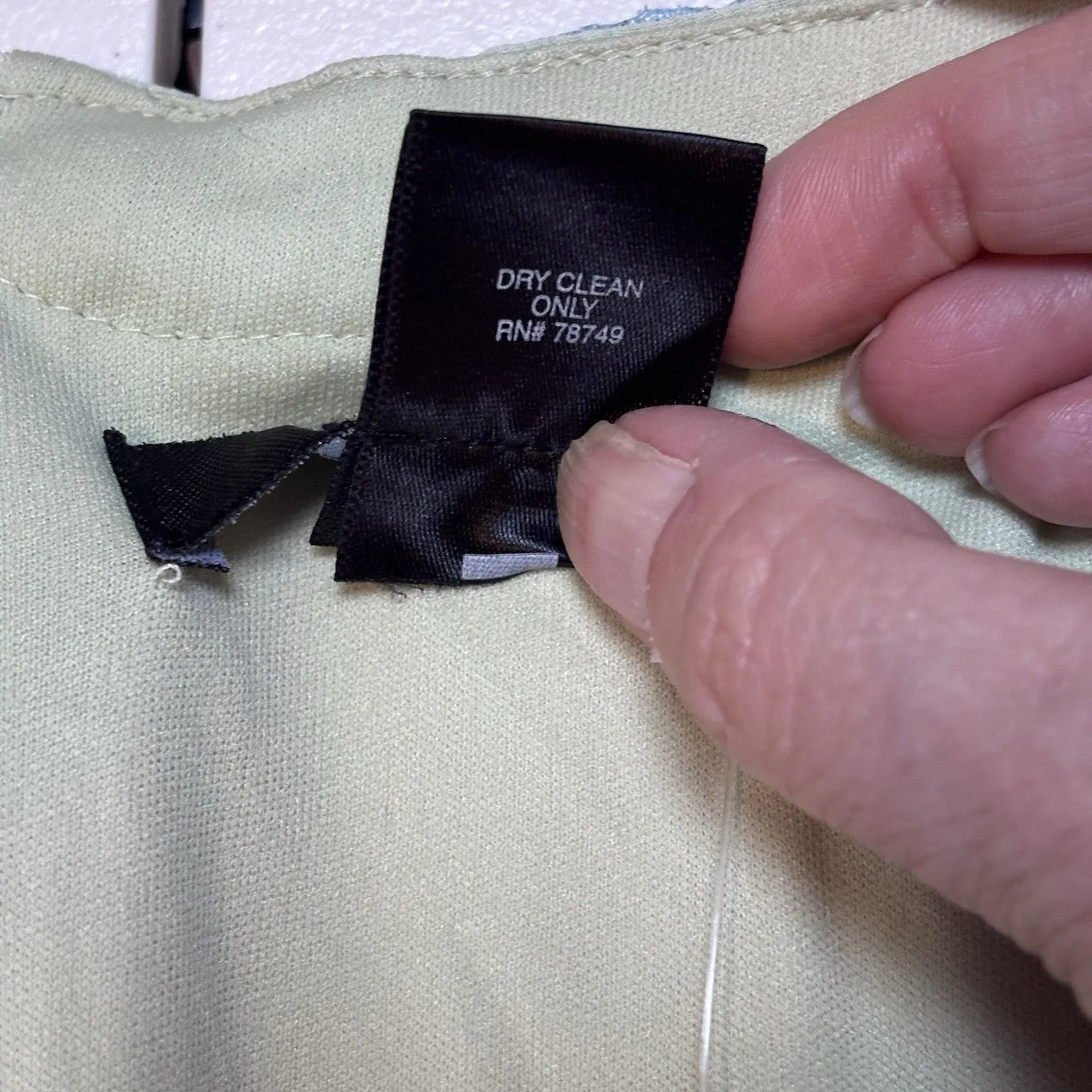 Arden B Vinatge Dress Drop Waist Beaded Green Mint Size  6 sleeveless USA NWT - Image 9