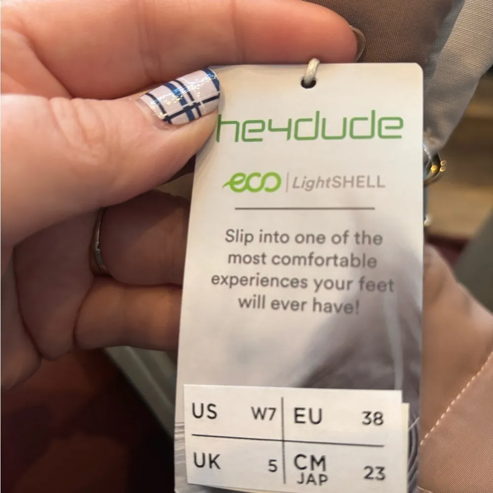 Hey Dude Womens Margot Eco Bootie Boot Antique Rose Water Resistant Size 7 New - Image 7