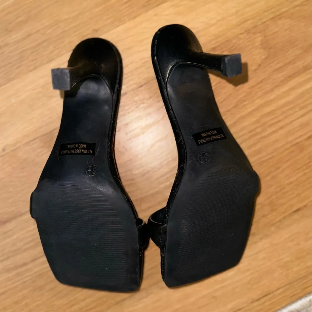 Wild Diva  LOUNGE Quilted Slide High Heel Sandal - Image 3