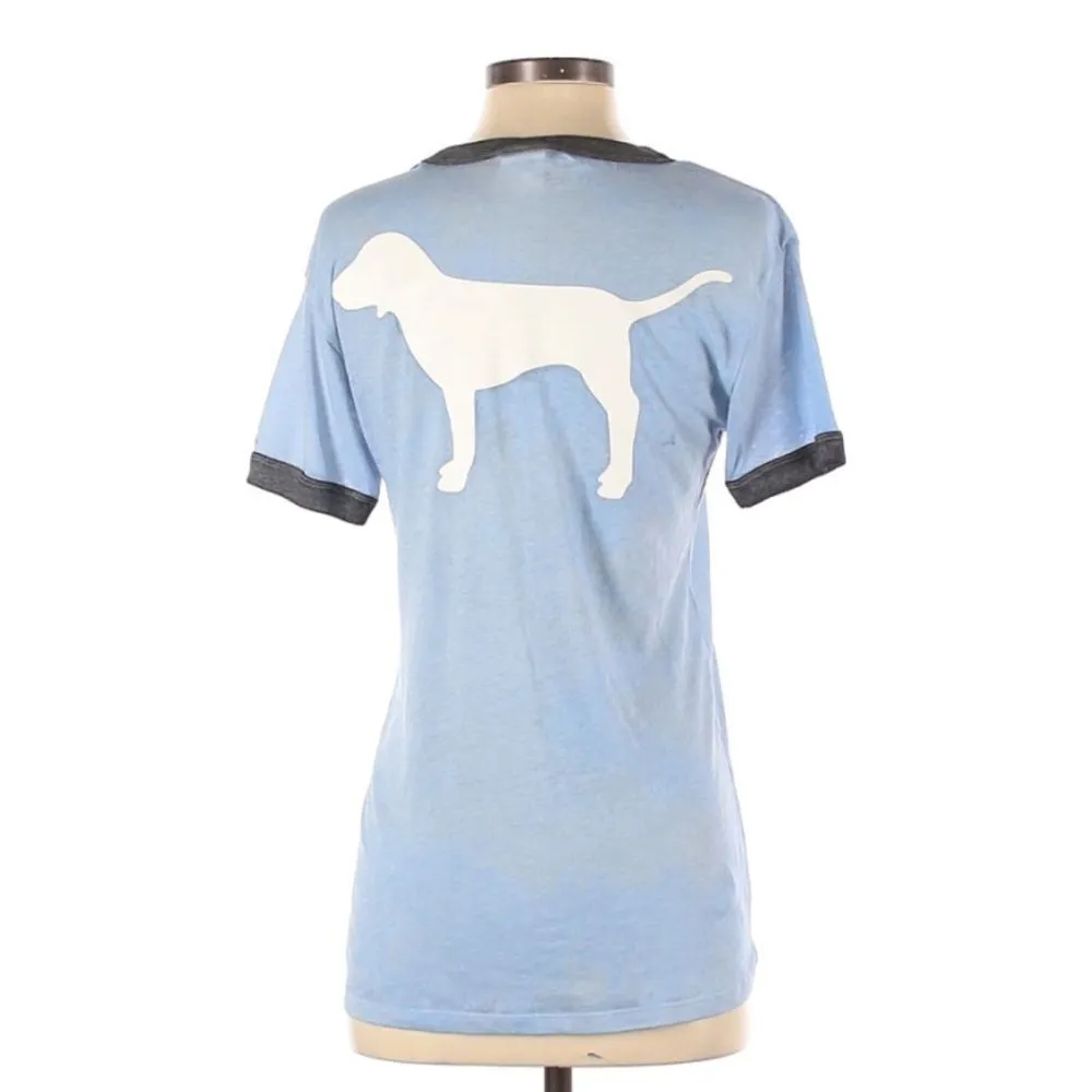 🔃Victoria's Secret PINK Short Sleeve Shirt - Image 5