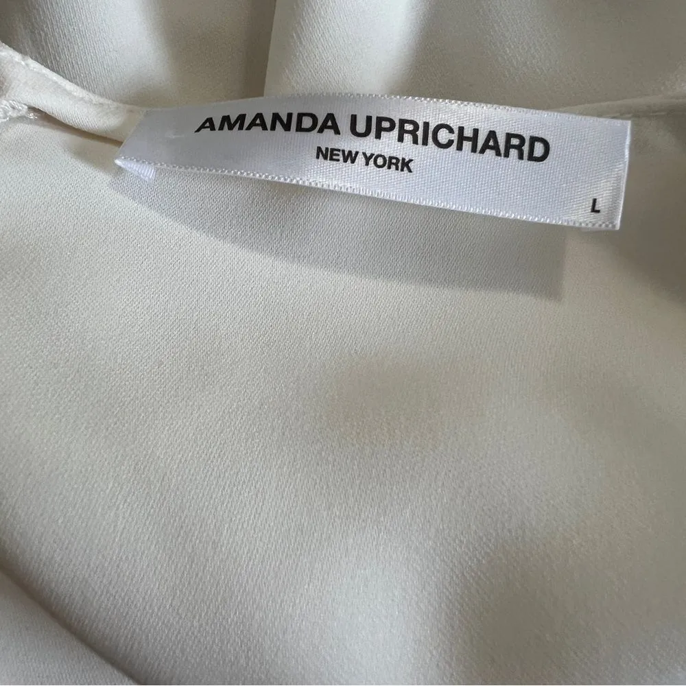 Amanda Uprichard Fairy Flutter Sleeve Corset Mini Dress Large - Image 9