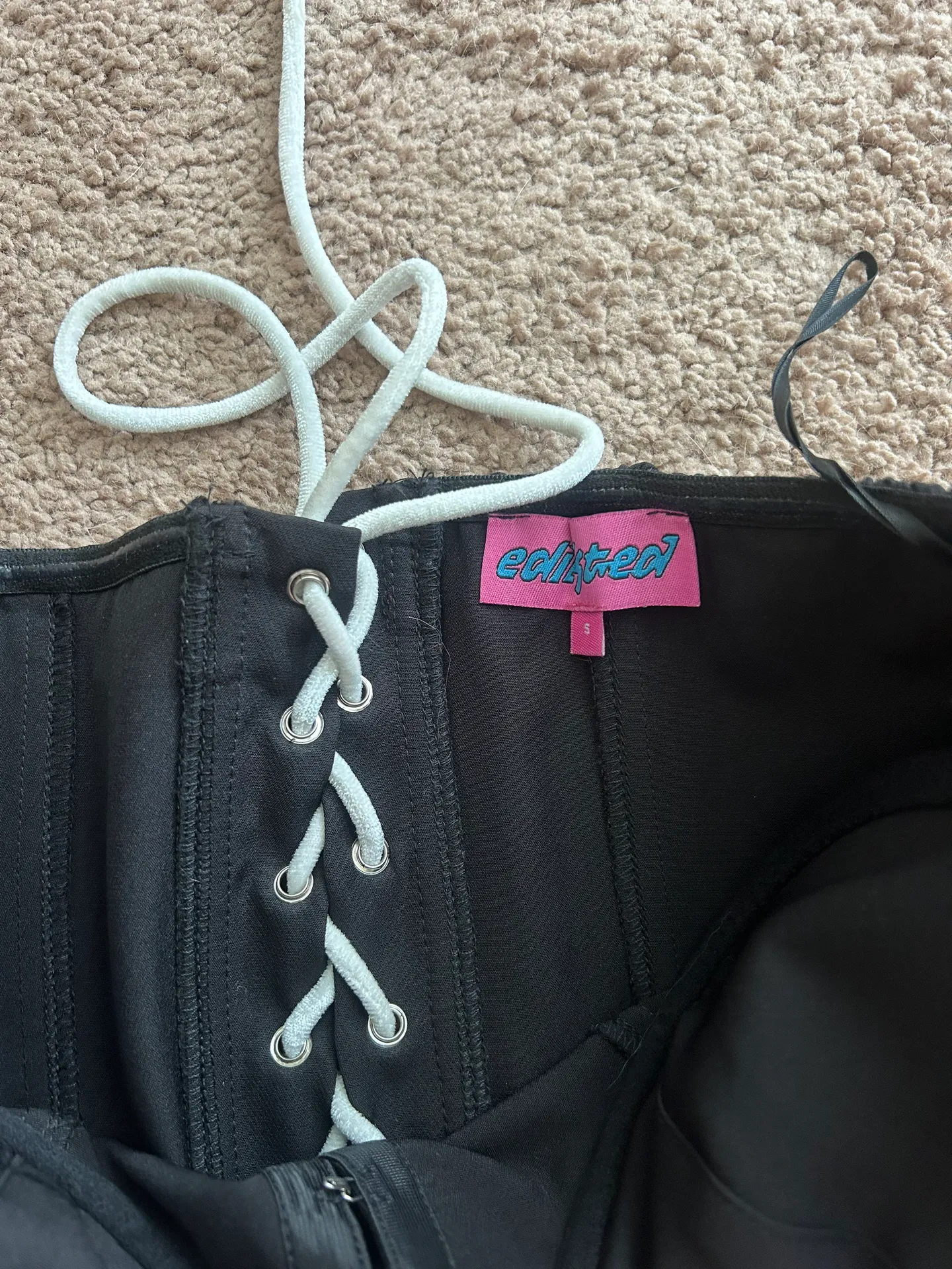 Black Corset Top - Image 3