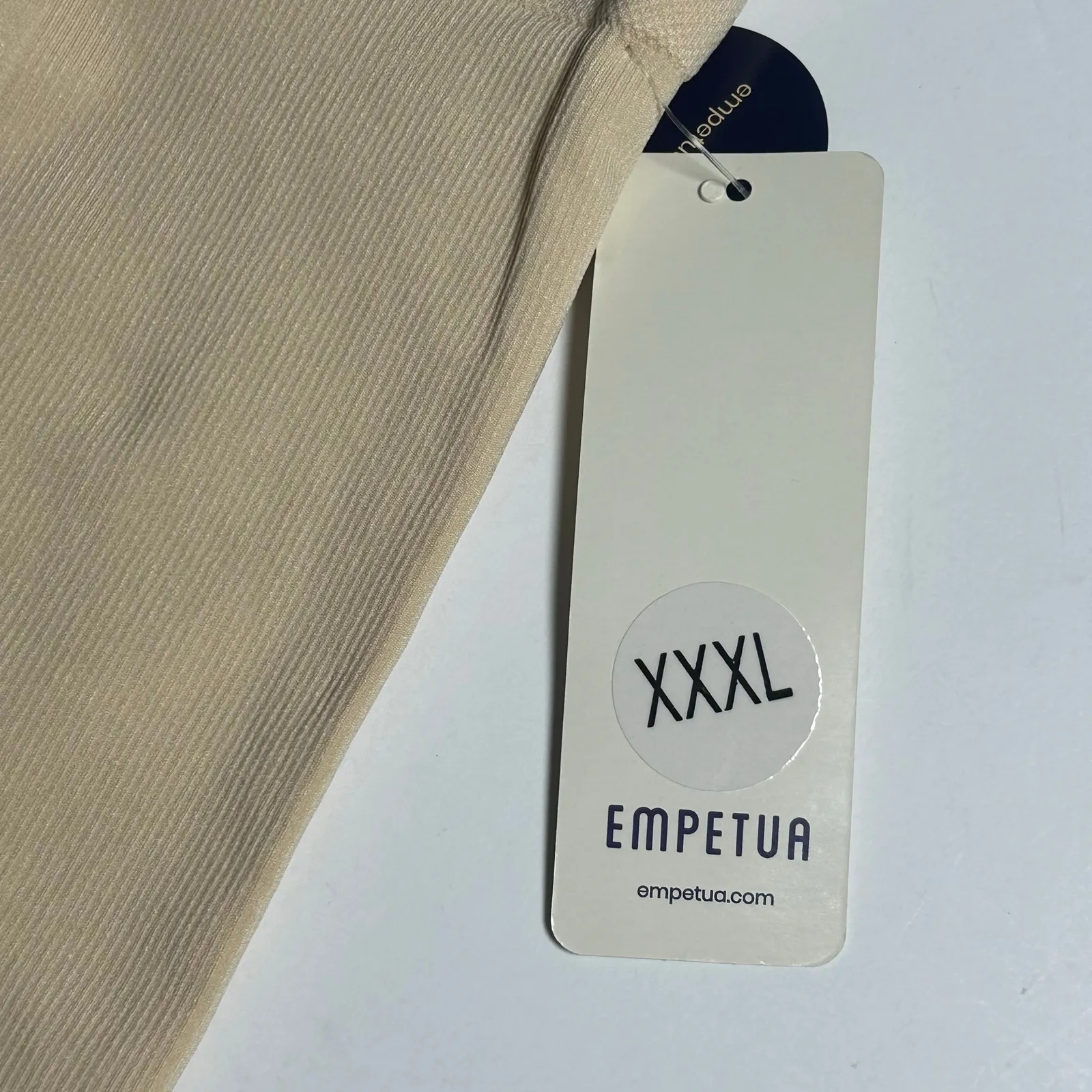 Empetua High Waisted Nude Slimming Compression Shaper Shorts XXXL 3XL New Tan Size undefined - Image 6