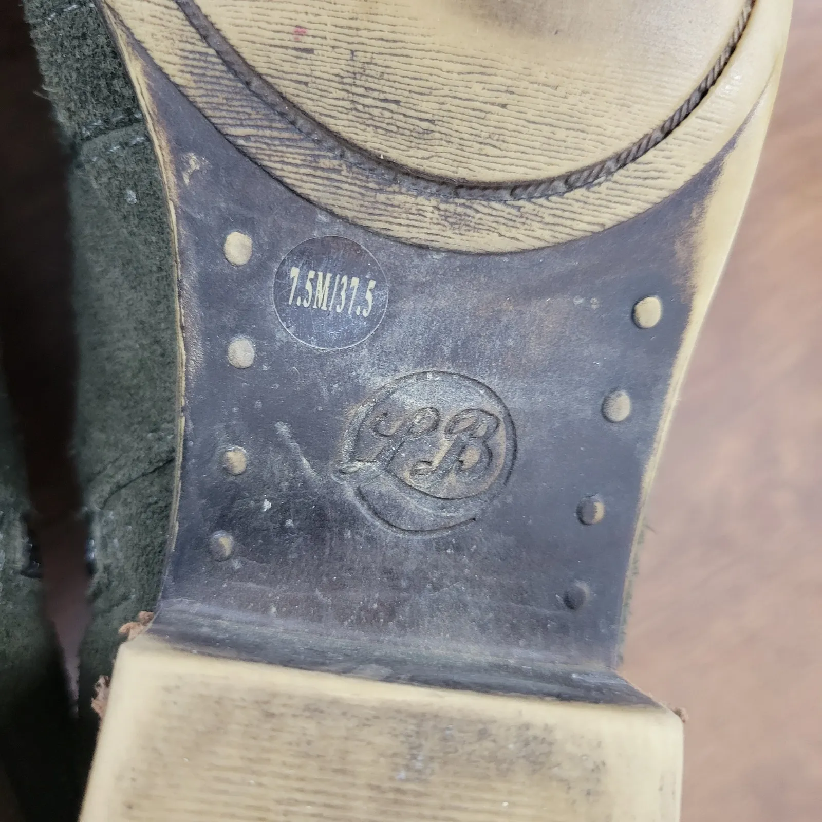 Lucky Brand Womens Brolley Bootie 7.5‎ Gray Suede Leather Zip Up Ankle Western - Image 10