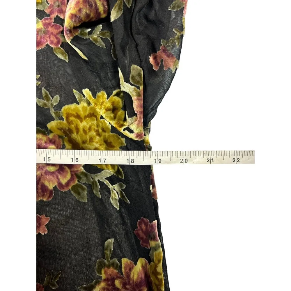 A New Day Women’s Longsleeve Lace Floral Blouse - Image 4