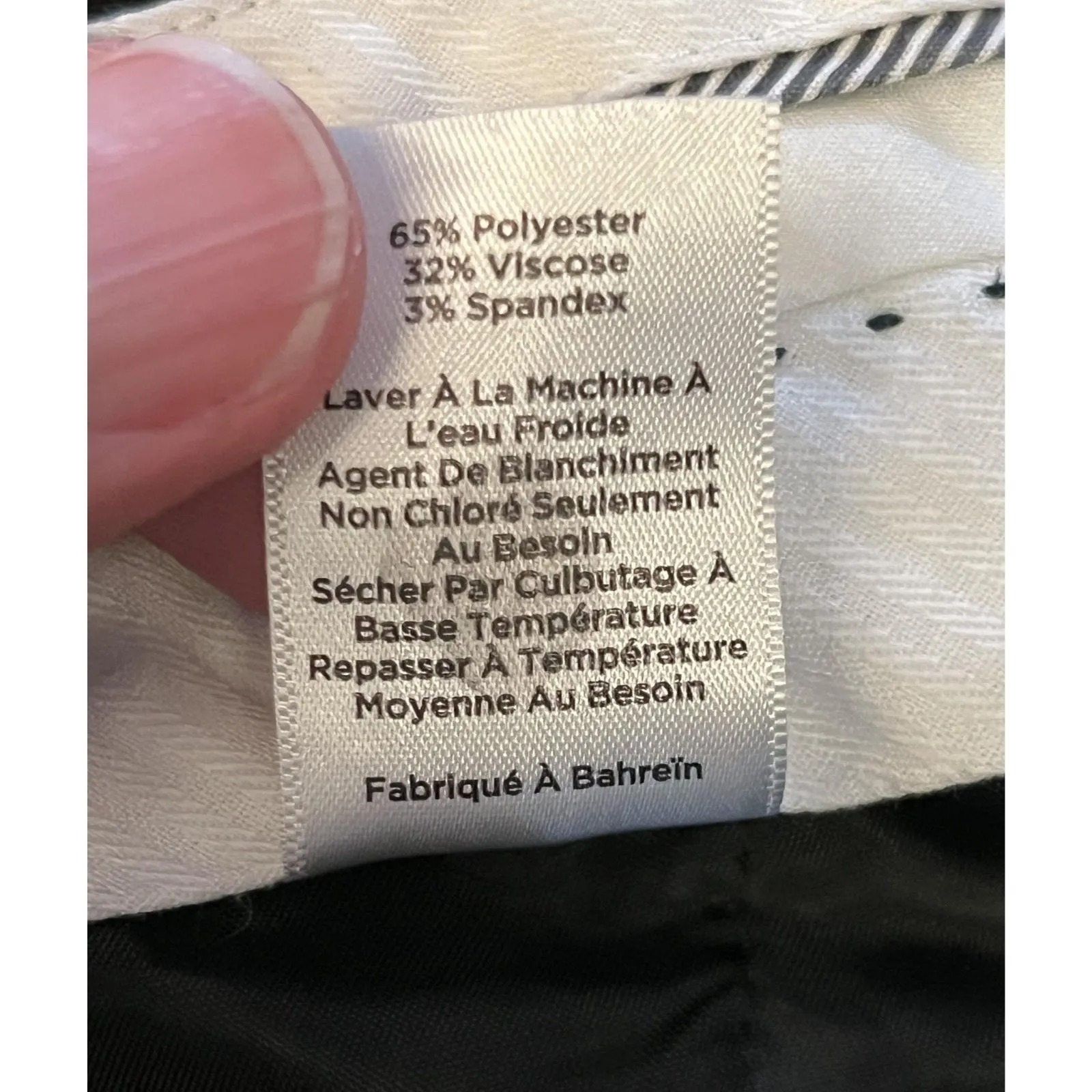 Talbots Pants Womens 6 Black Dress Slacks Trousers Stretch Career Workwear - Image 9