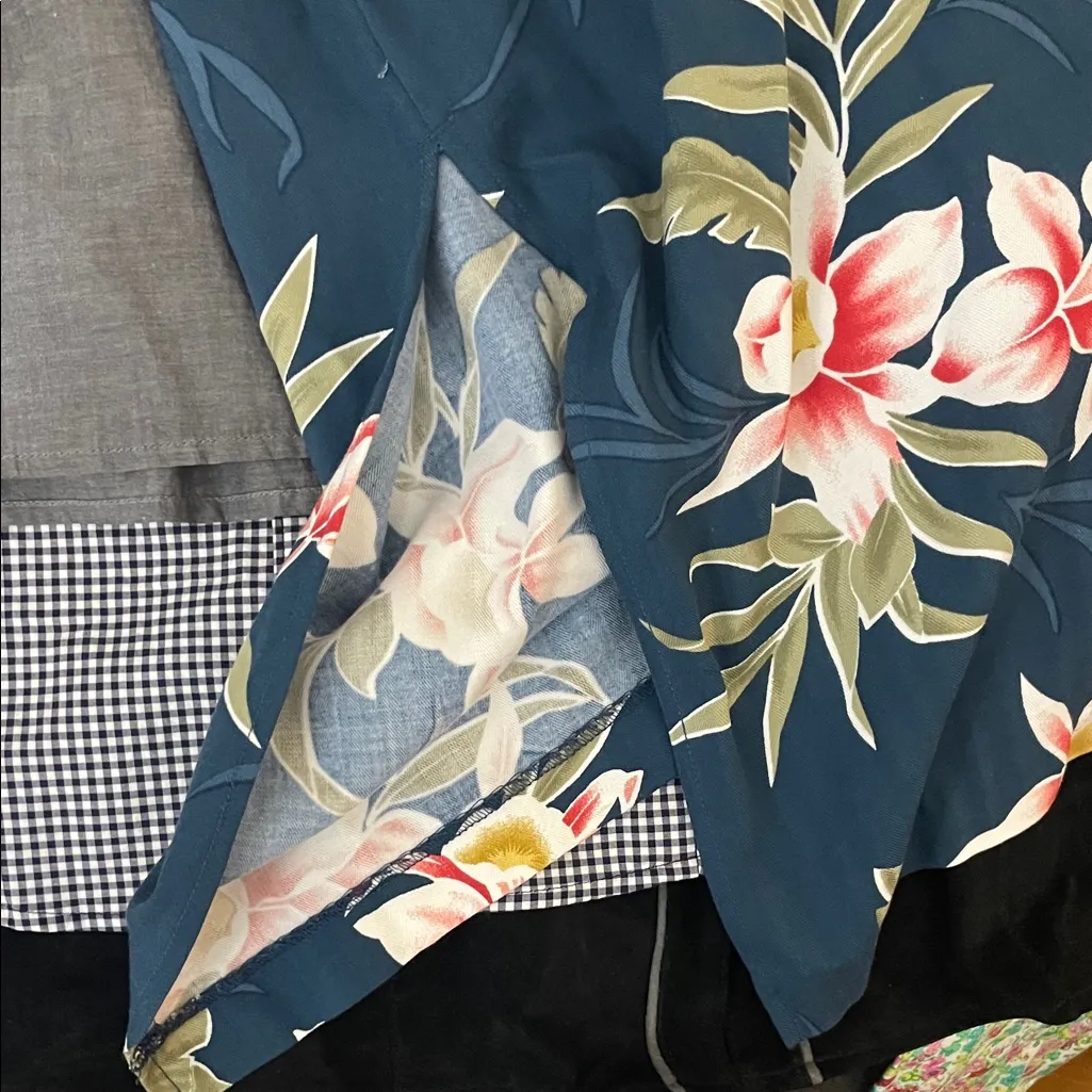 Tahiti Reef Club Floral Sleeveless Maxi Dress Size Small NWT Blue - Image 7