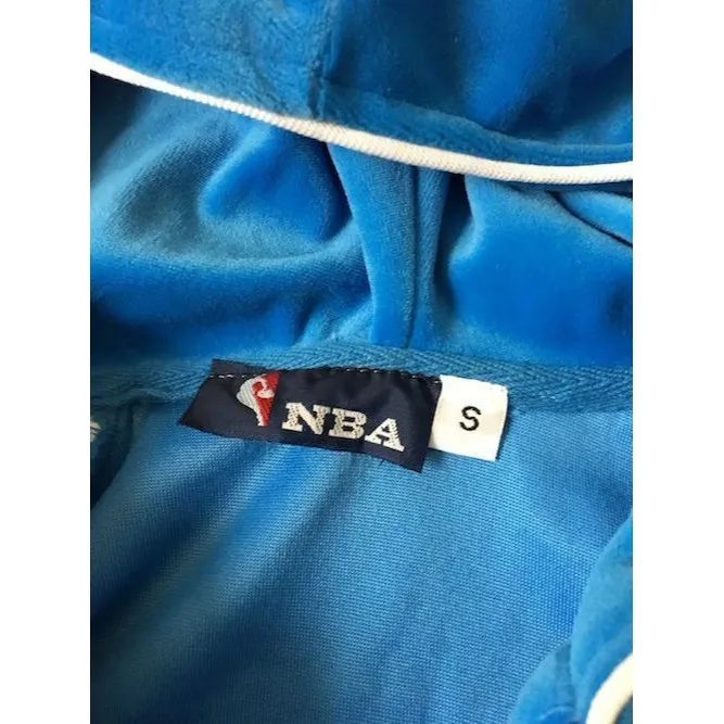 NBA Women's Juniors Velour Jacket Basketball Teams Embroidered Patch Size Small - Image 4