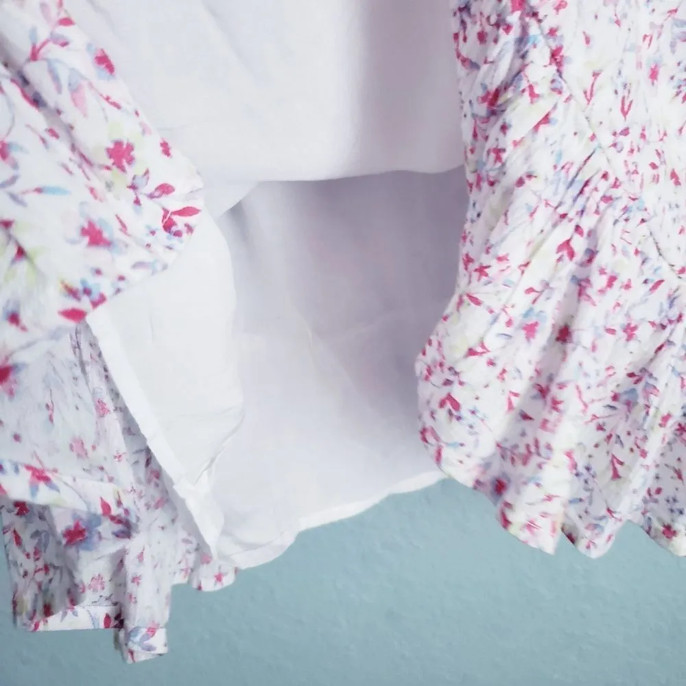 Draper James Ditzy Floral Flutter Sleeve Dress - Image 7