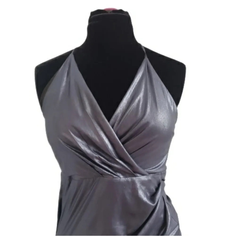 Lovers & Friends Camelia Metallic Cocktail Formal Party Maxi Dress - Image 7