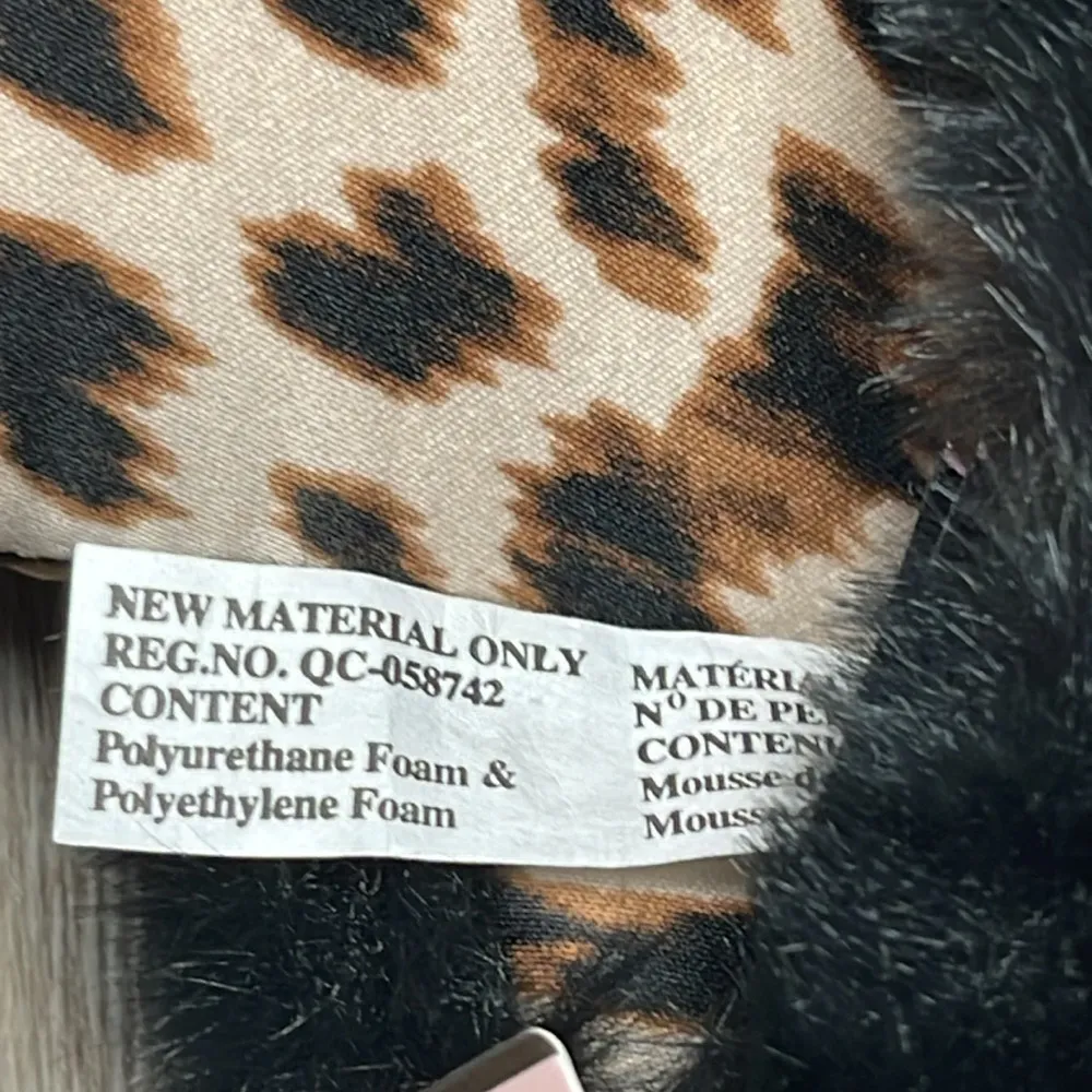 Victoria's Secret Leopard Print Slippers - Image 6