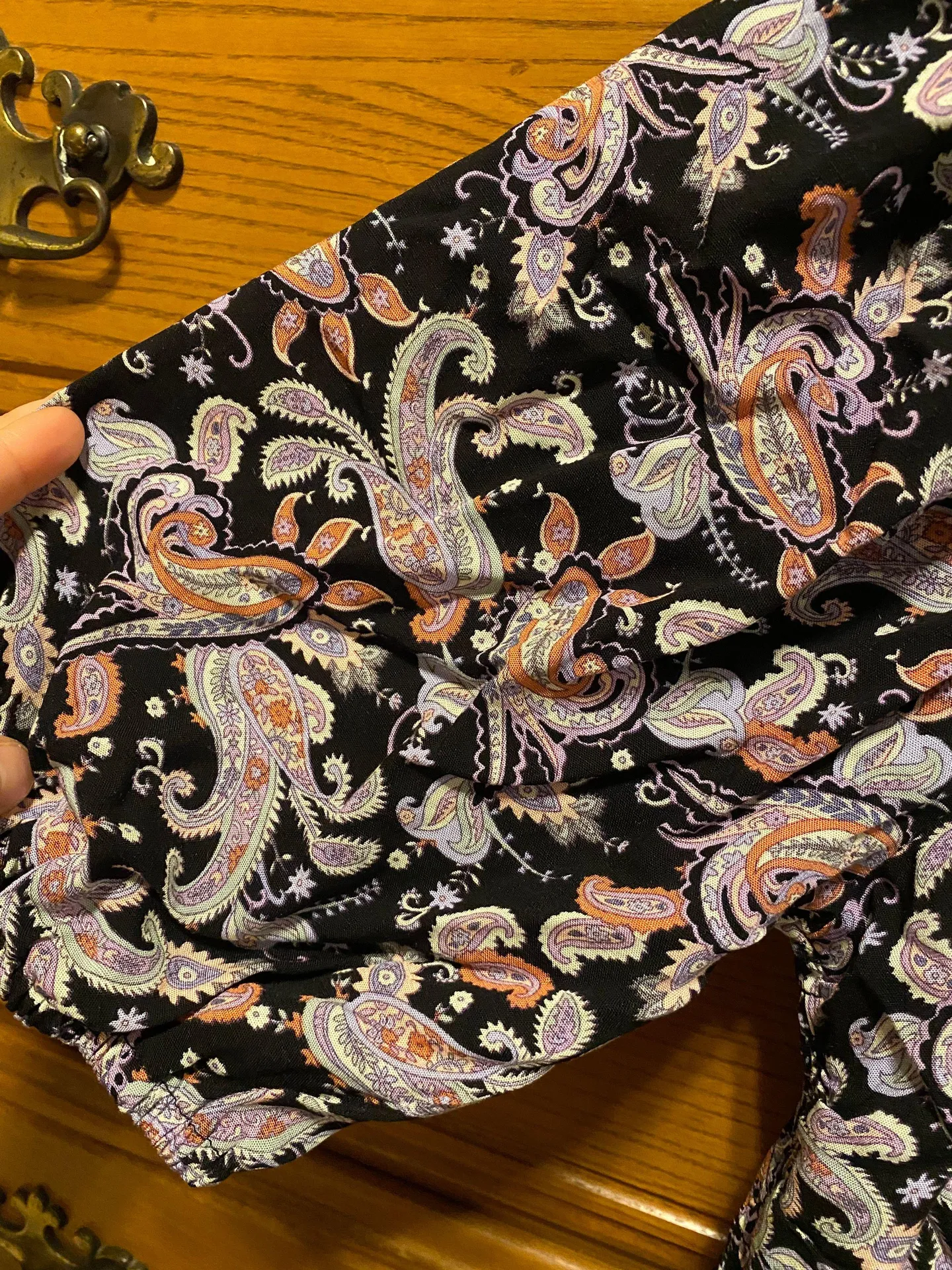 Patterned Cropped Top - Image 3