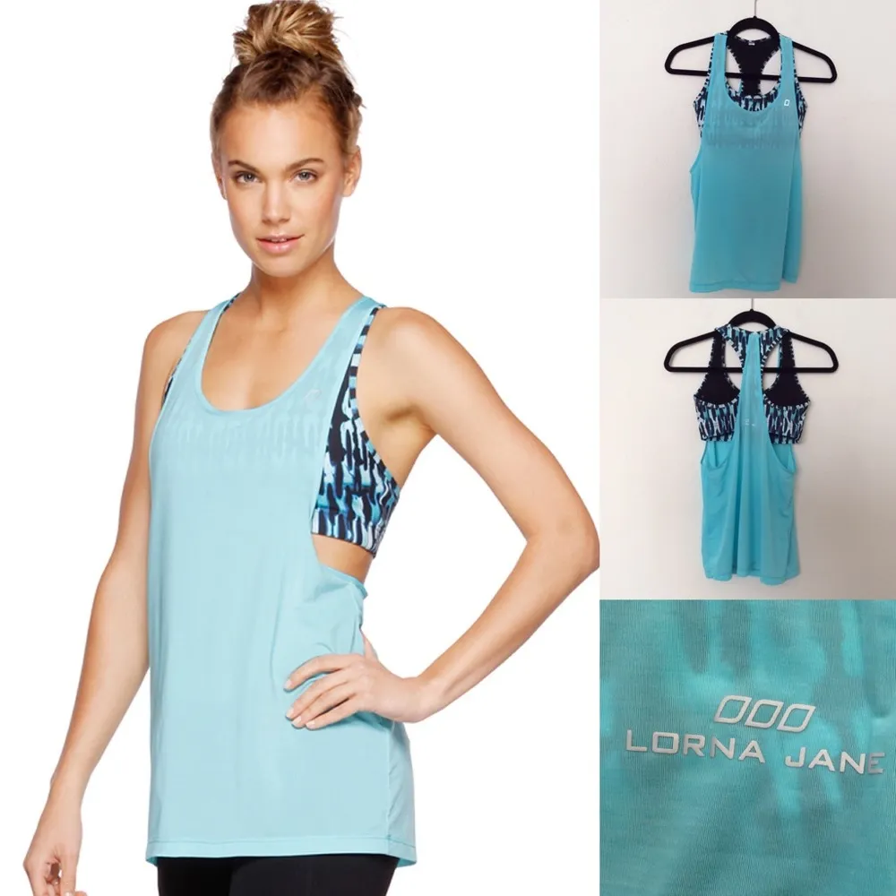 Lorna Jane Glamour Excel Tank/Bra Combo S - Image 3