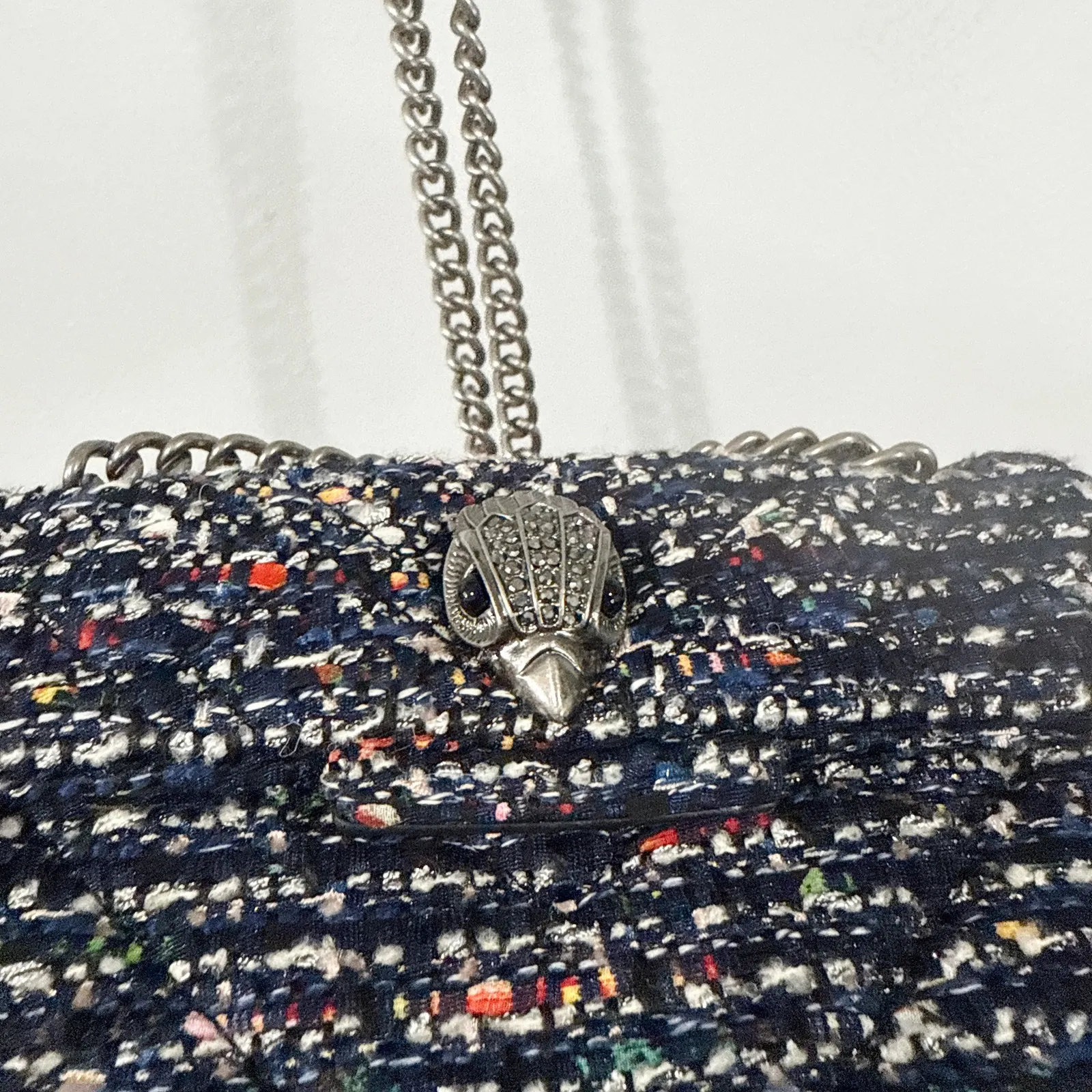 Kurt Geiger London Mini Kensington Tweed Crossbody Bag NWOT - Image 9