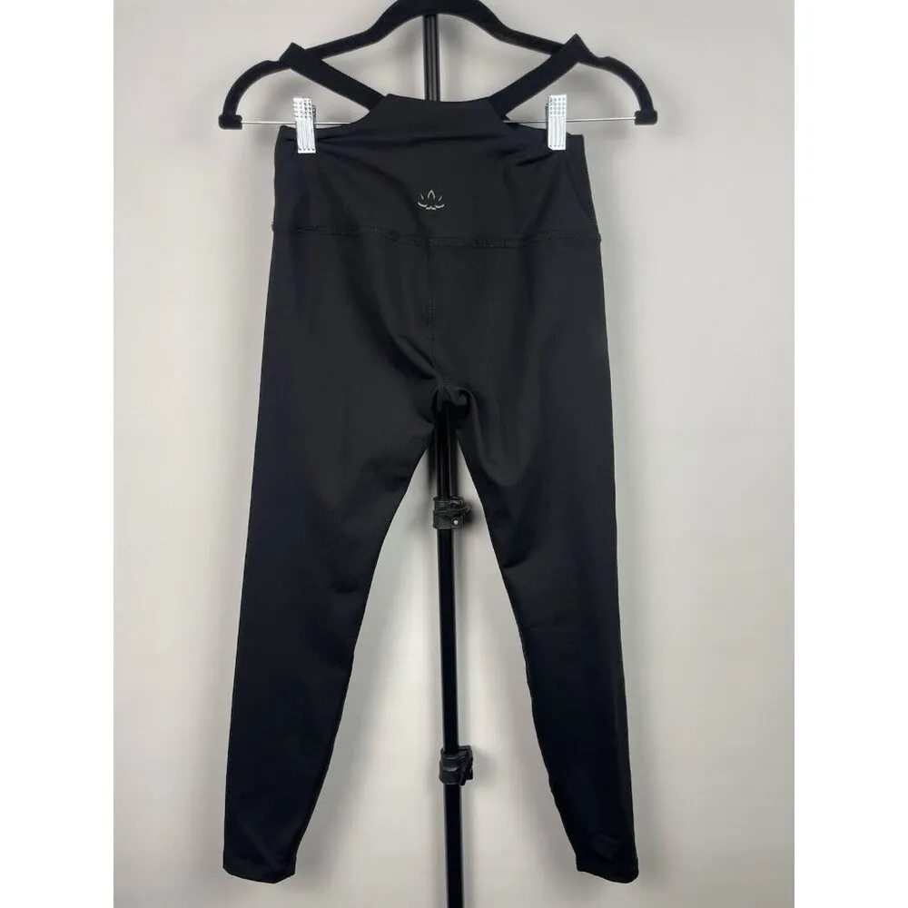 Beyond Yoga Black Hip Cutout Athletic‎ Workout Pull On Leggings Size S - Image 5