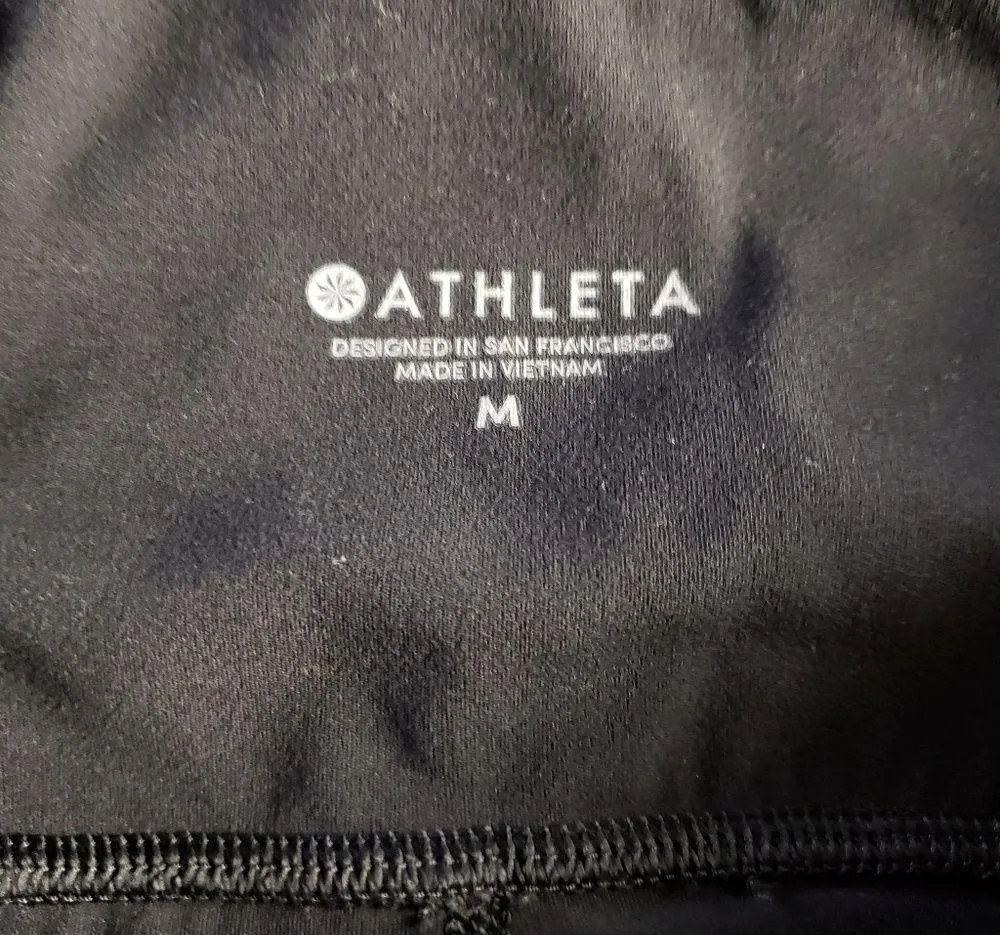 Athleta Black Workout Gym Leggings - Image 4