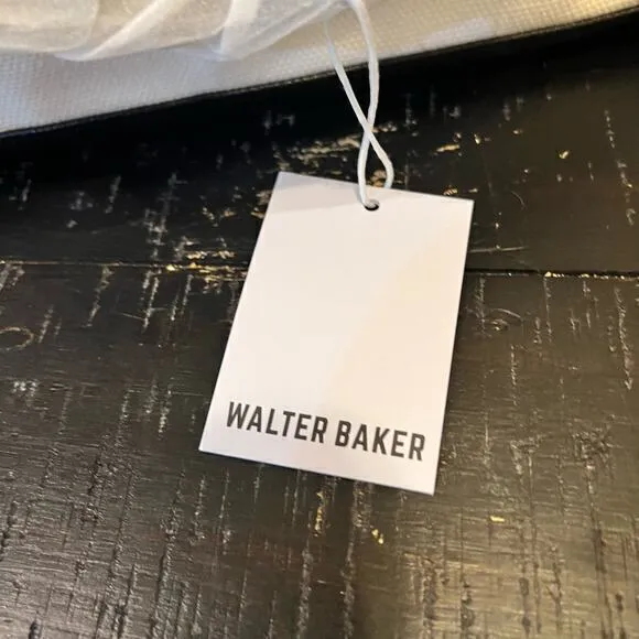 Walter Baker CARLY BAG Classic Canvas and Vegan Leather Tote White - Image 8