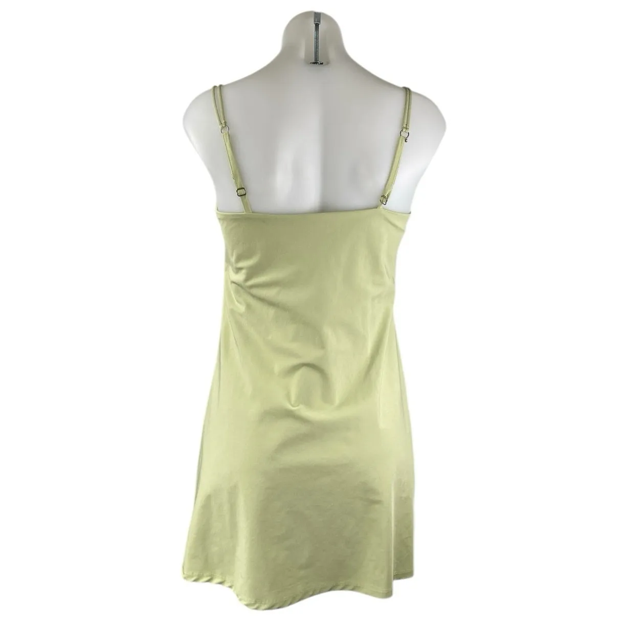 Abercrombie & Fitch Green Sleeveless Mini Cami Camisole Tank Slip Dress Size M - Image 2