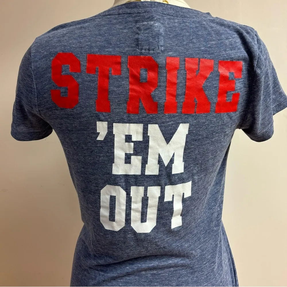 PINK Victoria’s Secret Red Sox MLB Baseball Graphic Short Sleeve T shirt - Image 2