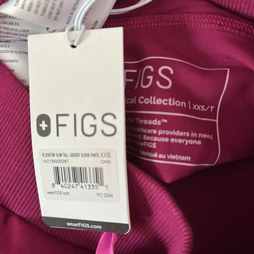 Figs Boston Slim Tall Jogger Scrub Pants - Image 4