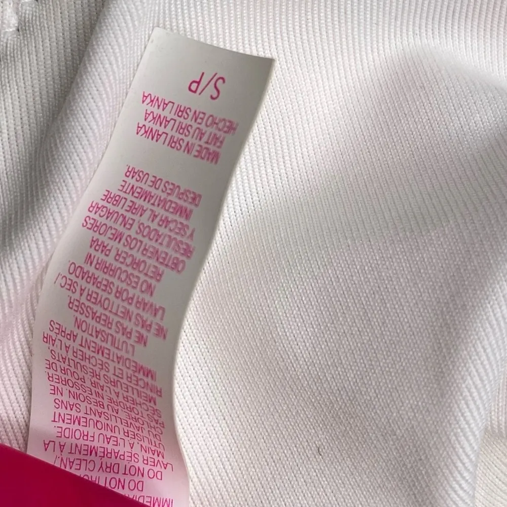 Victoria’s Secret 𑁍 2 Piece Triangle String Bikini Set  𑁍 Watercolor Print 𑁍 - Image 14