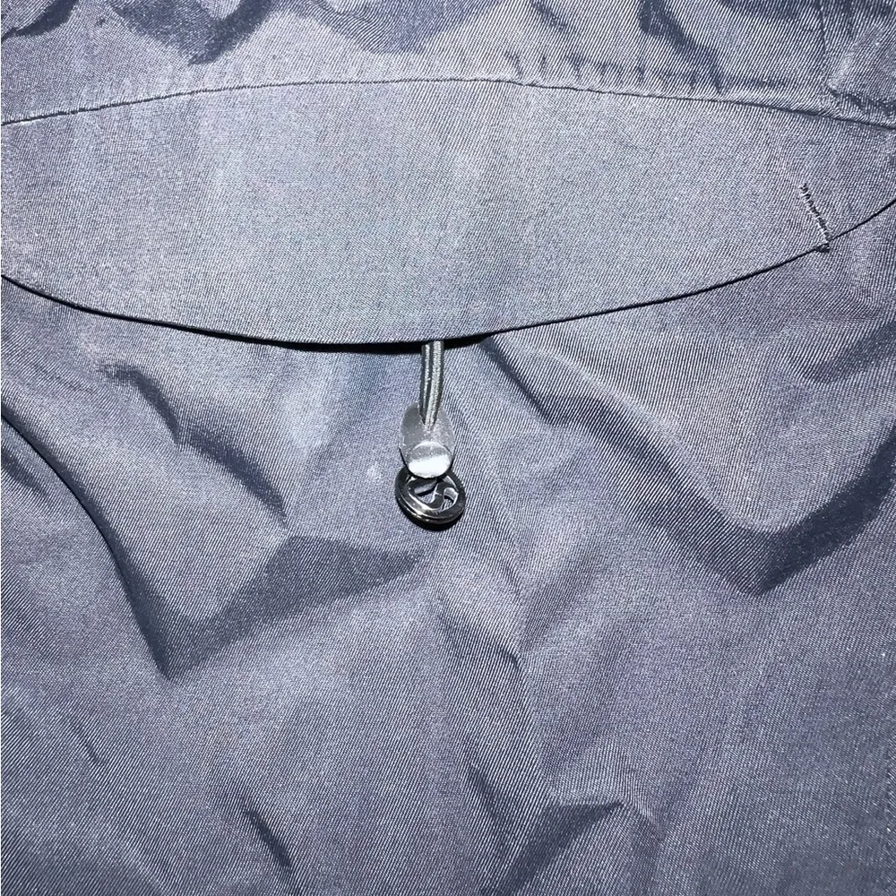 Athletica Windbreaker Black Zip Up Jacket Size US 4 - Image 6