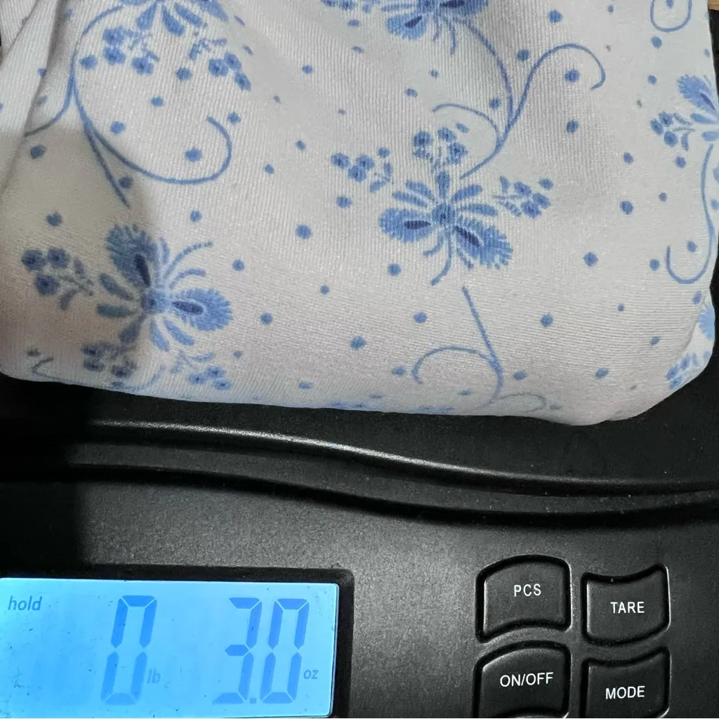 INC International Concepts Blue and White Fitted Camisole Small Y2K :Box OW2: - Image 8