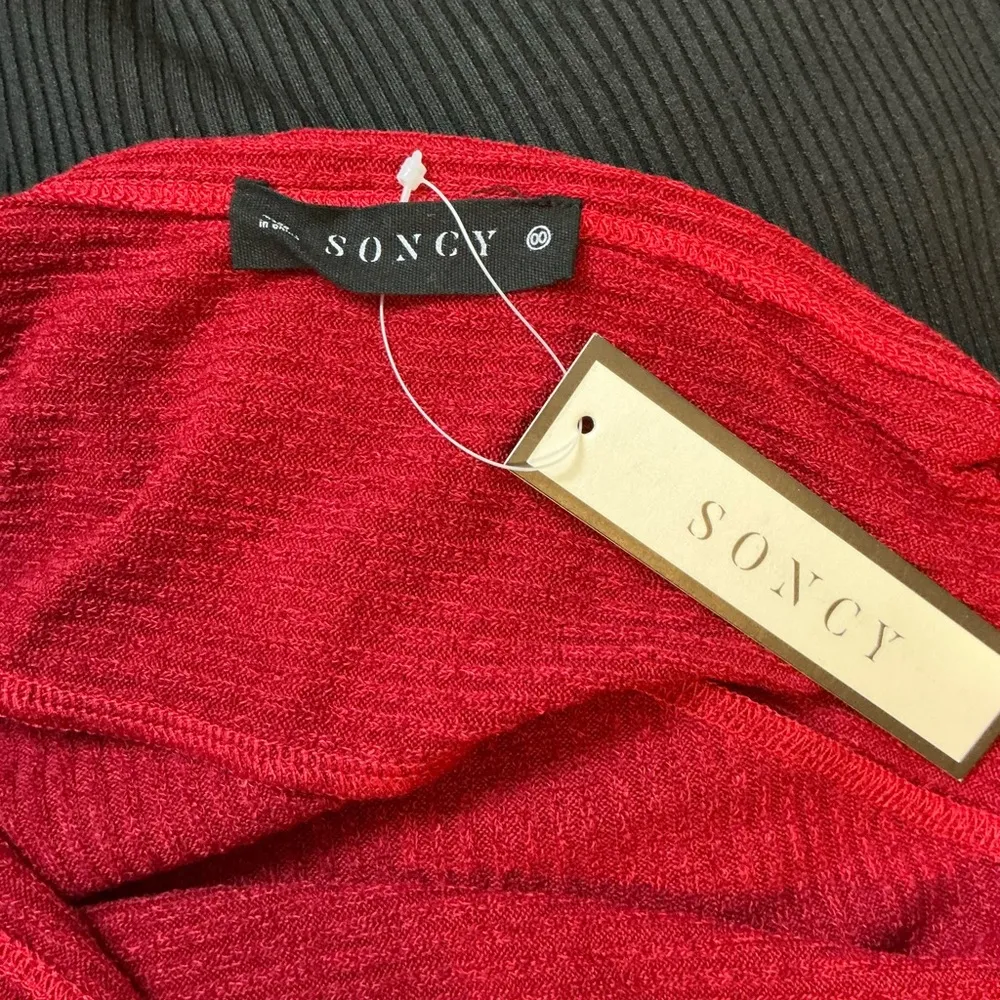 Cherry On Top Sweater by SONCY Red Size 00 - Image 5