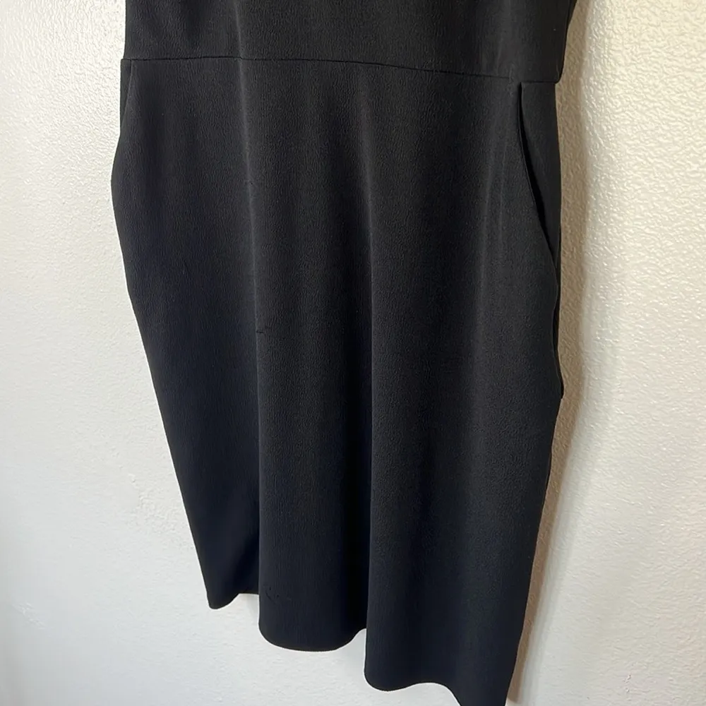 EUC A New Day Black Sleeveless Dress with Pockets sz L - Image 3