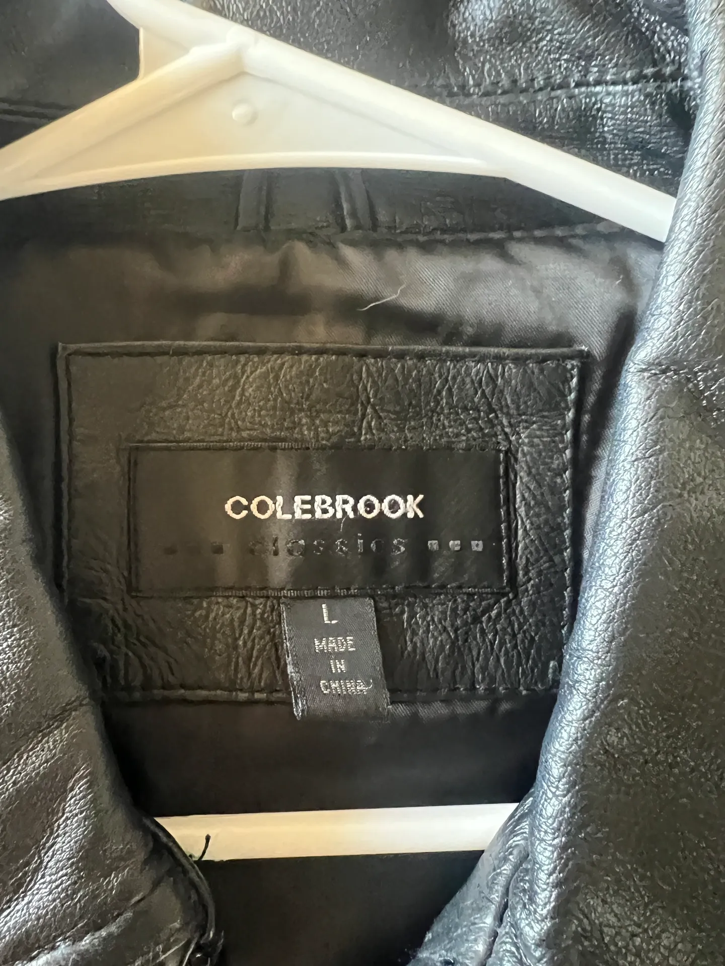 vintage leather oversized blazer Black Size L - Image 4