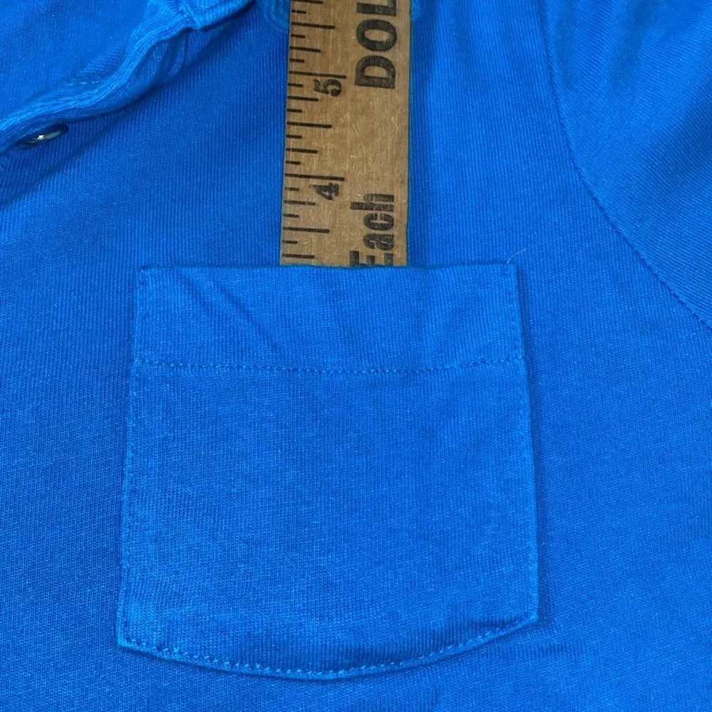 KAREN SCOTT cotton 3/4 button tab sleeves chest pockets collar size XL - Image 10