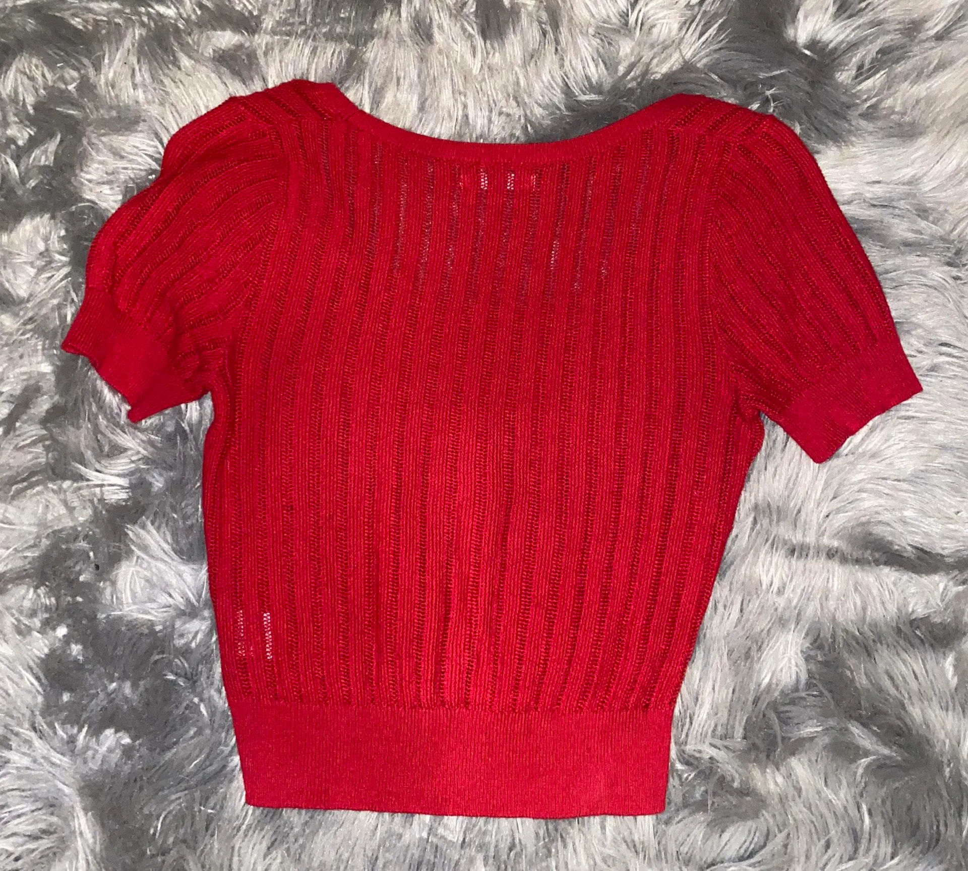 Lottie Moss Red Top - Image 3