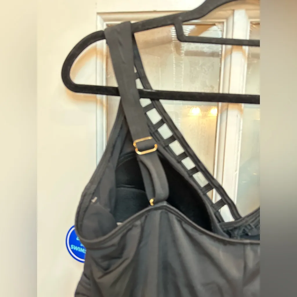 Swimsuits For All Empire Lattice Trim Black One - Image 7