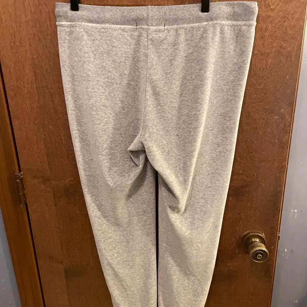 Amo Twist jogger sweatpants Heather Gray Sz large - Image 6